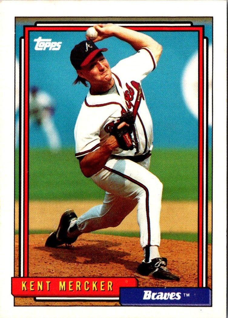 1992 Topps Kent Mercker