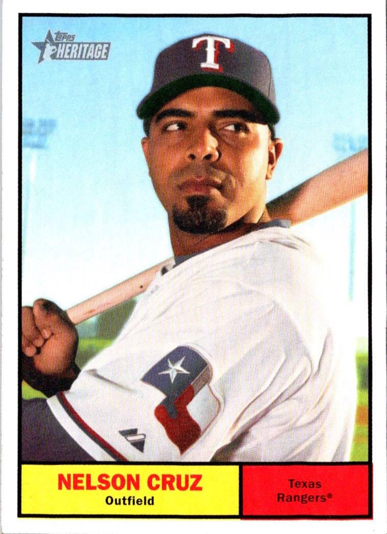 2010 Topps Heritage Nelson Cruz