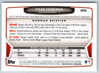 2014 Bowman Tyler Heineman #BP56