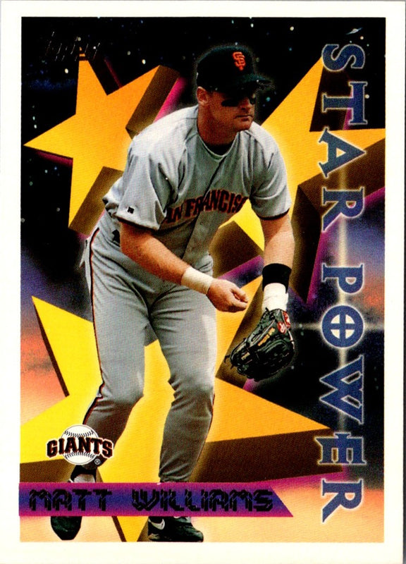1996 Topps Matt Williams #12