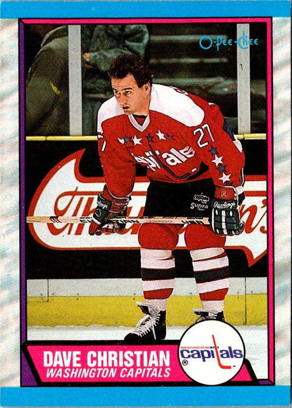 1989 O-Pee-Chee Dave Christian #159