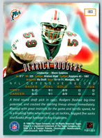 1998 Topps Finest Football Derrick Rodgers #183