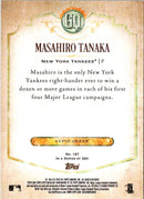 2018 Topps Gypsy Queen Masahiro Tanaka