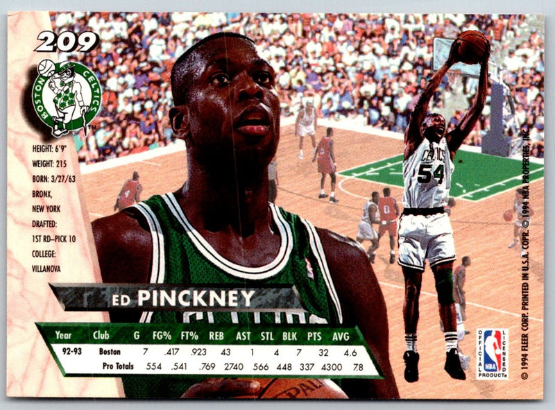 1993 Ultra Ed Pinckney