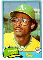1981 Topps Mike Davis #364 Rookie