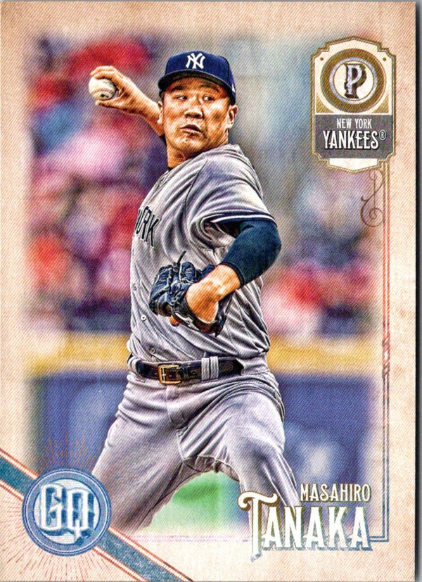 2018 Topps Gypsy Queen Masahiro Tanaka #167