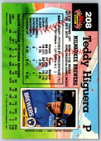 1992 Stadium Club Teddy Higuera #208