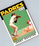 1986 O-Pee-Chee Jerry Royster