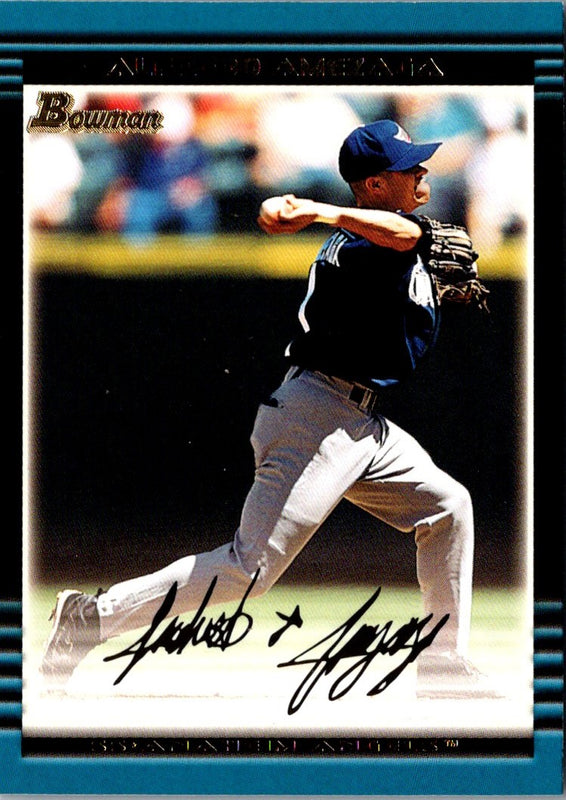 2002 Bowman Alfredo Amezaga #434