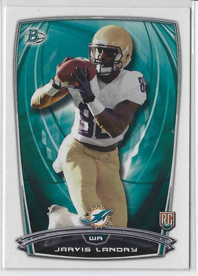 2014 Bowman Jarvis Landry #27 Rookie