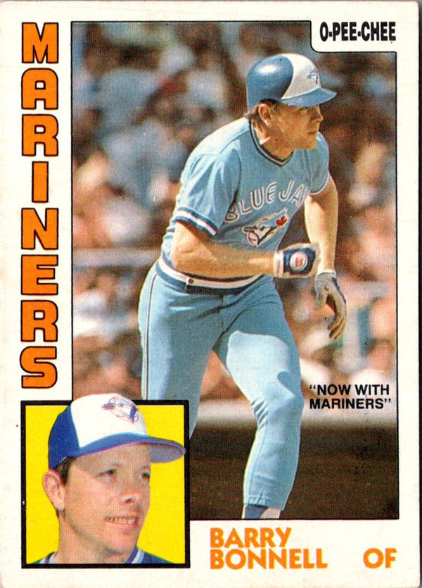 1984 O-Pee-Chee Barry Bonnell #302