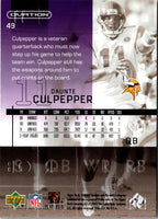 2002 Upper Deck Ovation Daunte Culpepper #49