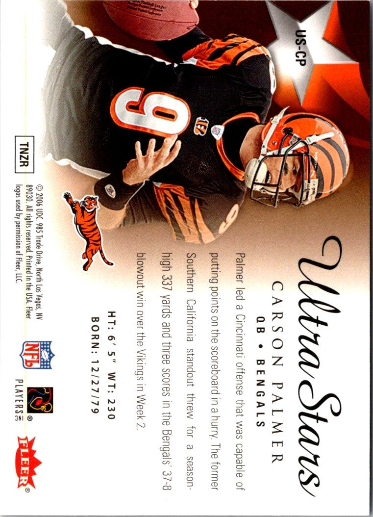 2006 Ultra Stars Carson Palmer