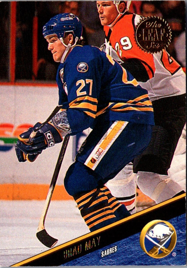 1993 Leaf Brad May #47