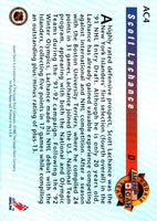 1992 Upper Deck Ameri-Can Rookie Team Scott Lachance #AC4