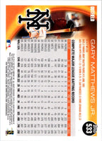 2010 Topps Gary Matthews Jr. #533