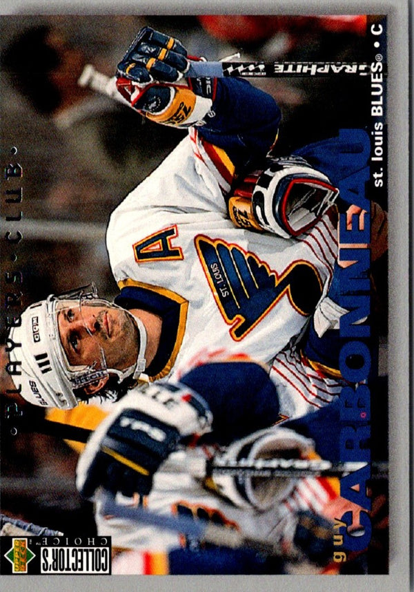 1995 Collector's Choice Player's Club Guy Carbonneau #302