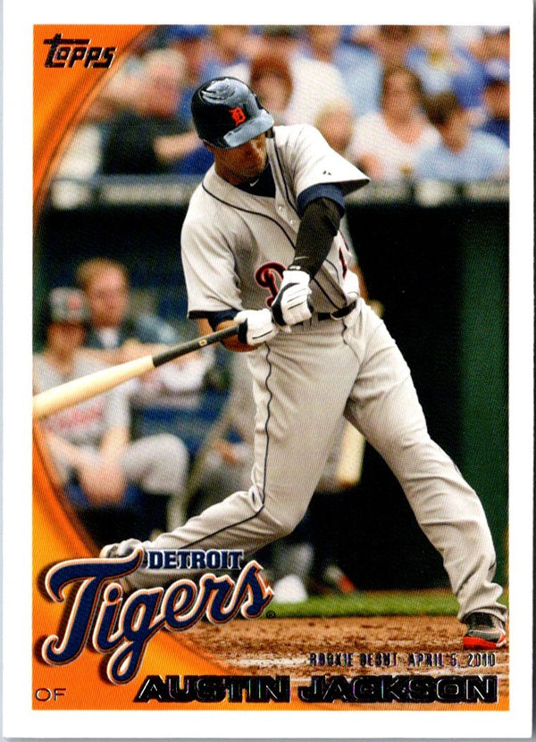 2010 Topps Update Austin Jackson #US-276