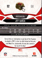 2008 Donruss Gridiron Gear Jeff Garcia #92