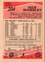 1989 O-Pee-Chee Rick Wamsley #204