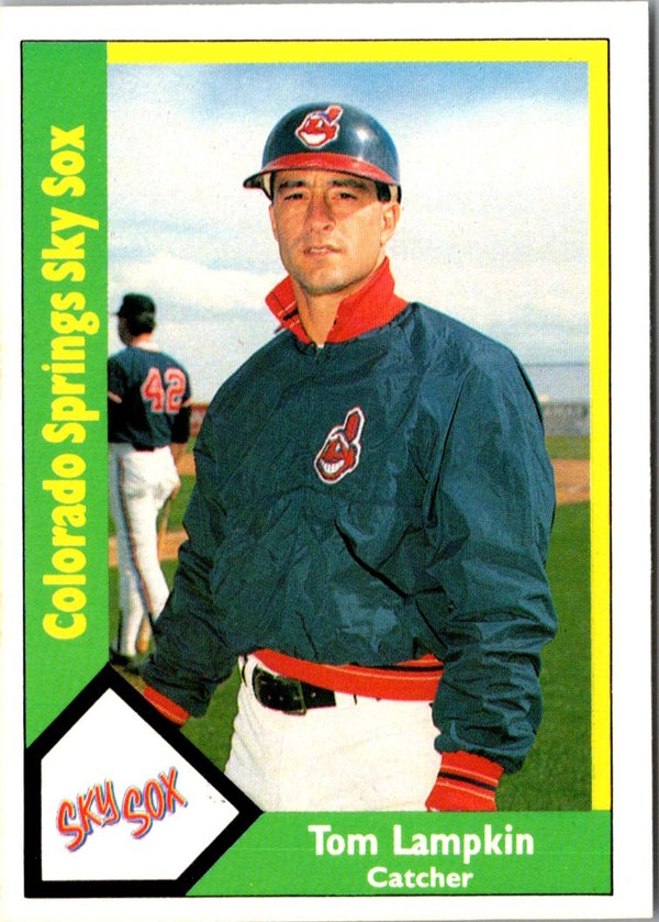 1990 CMC Colorado Springs Sky Sox Tom Lampkin #12