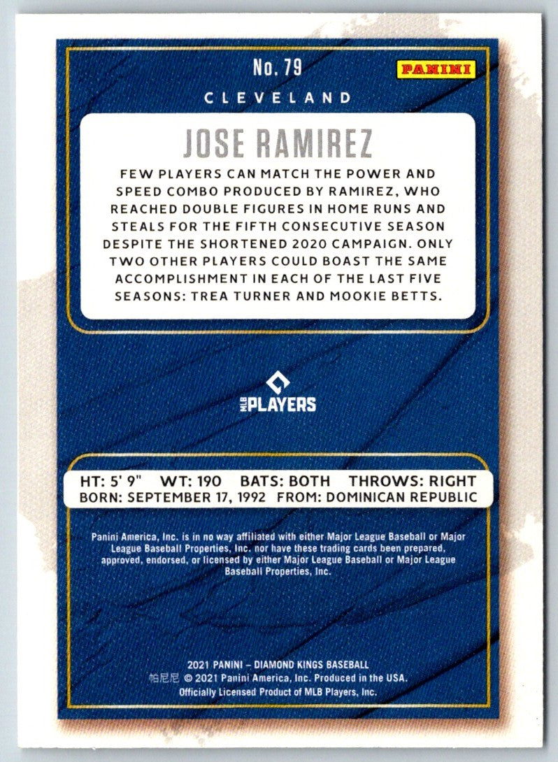 2021 Panini Jose Ramirez #