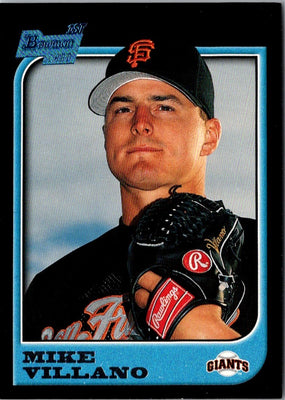 1997 Bowman Mike Villano #343 Rookie