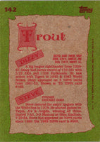 1985 Topps Dizzy Trout/Steve Trout #142