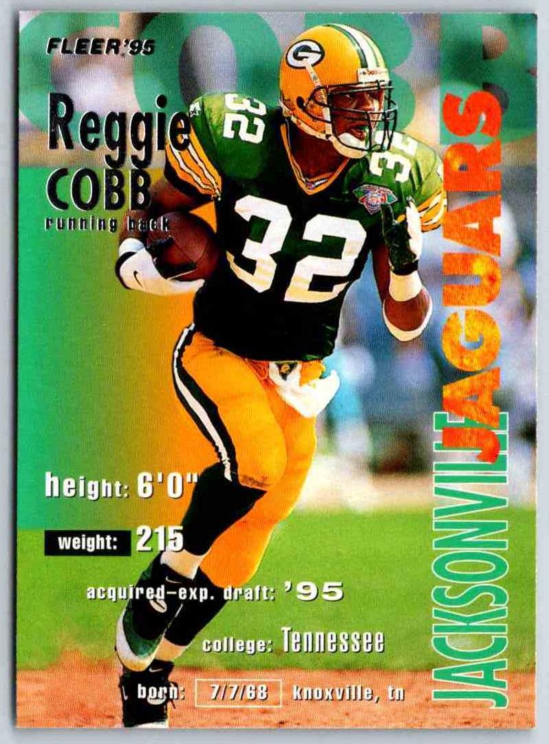 1995 Fleer Reggie Cobb