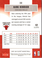 2007 Fleer Kirk Hinrich #30