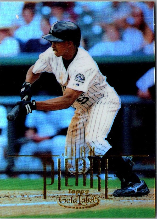 2002 Topps Gold Label Juan Pierre #24