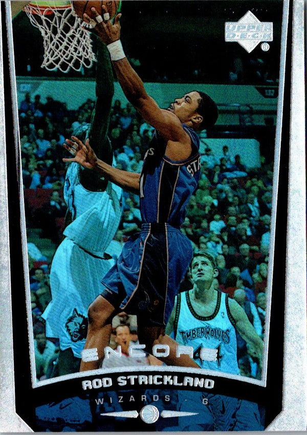 1999 Upper Deck Black Diamond Rod Strickland #89