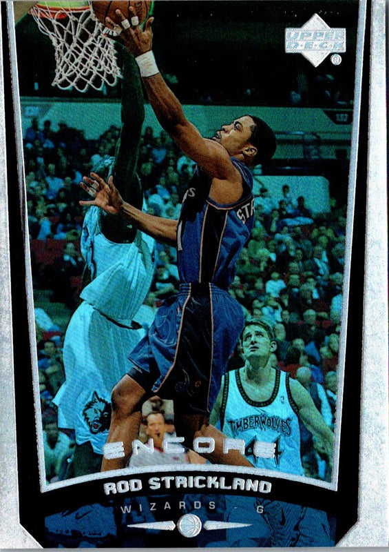 1999 Upper Deck Black Diamond Rod Strickland #89