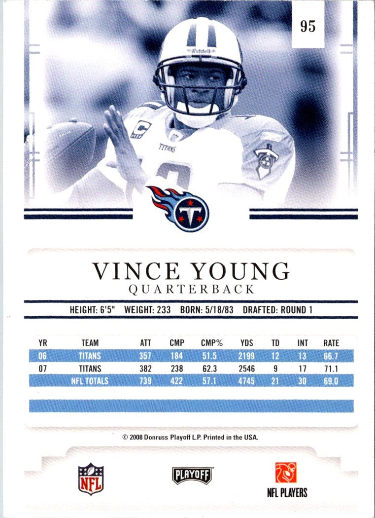 2008 Playoff Prestige Vince Young