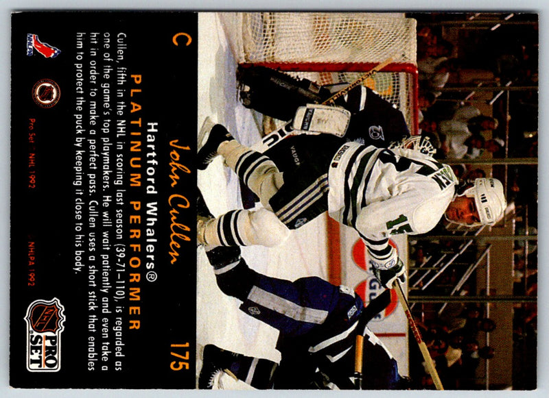 1991 Pro Set Platinum John Cullen
