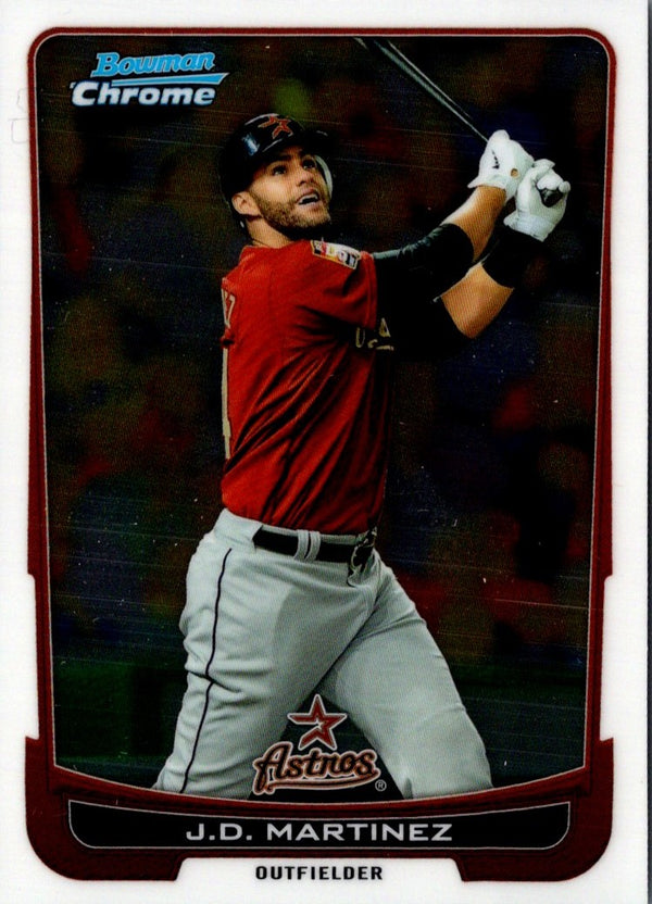 2012 Bowman Chrome J.D. Martinez #68