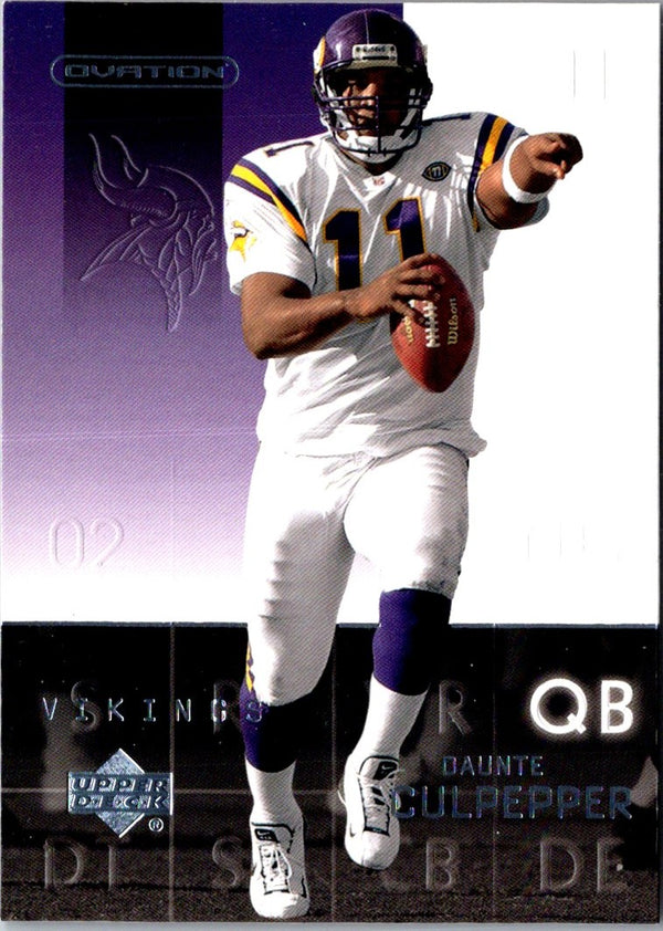 2002 Upper Deck Ovation Daunte Culpepper #49