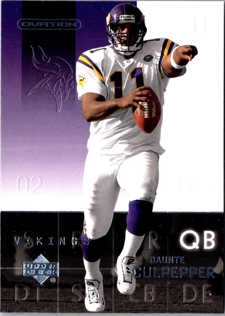 2002 Upper Deck Ovation Daunte Culpepper