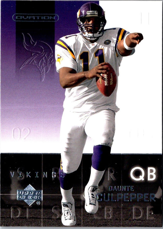2002 Upper Deck Ovation Daunte Culpepper #49