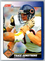 1991 Score Trace Armstrong #93