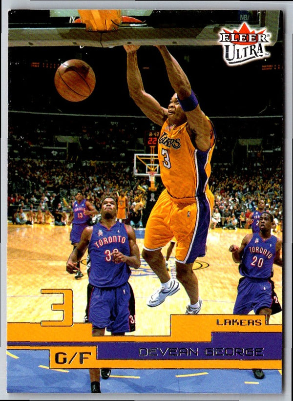 2002 Ultra Devean George #22