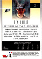 2002 Topps Gold Label Ben Grieve #31