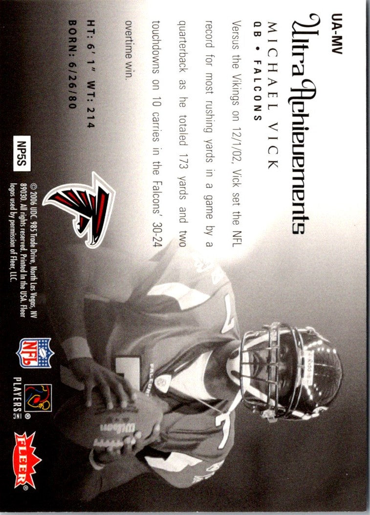 2006 Ultra Achievements Michael Vick