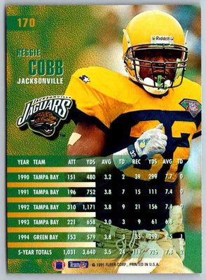 1995 Fleer Reggie Cobb #170