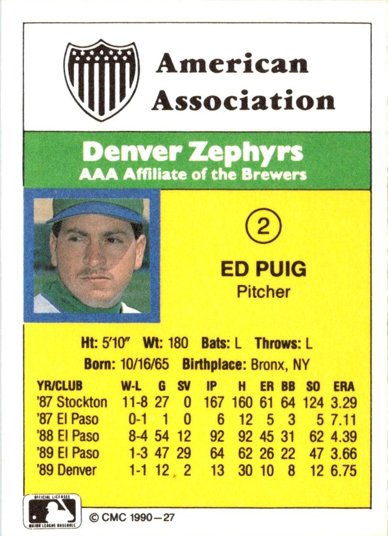 1990 CMC Ed Puig