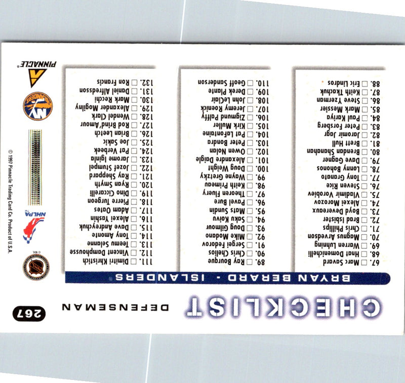 1997 Score Bryan Berard