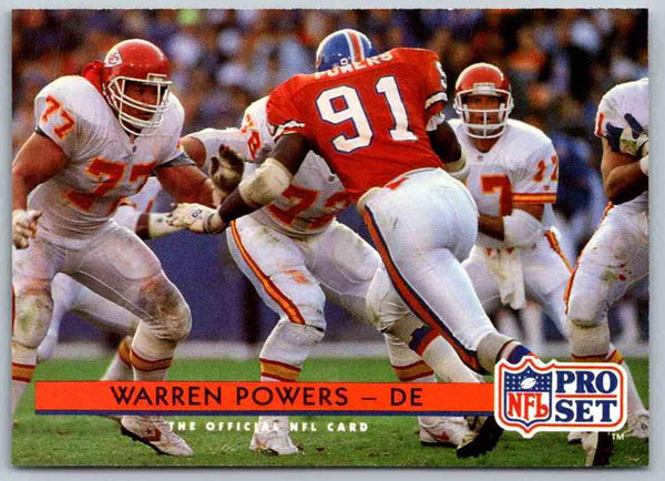 1992 Proset Warren Powers #159