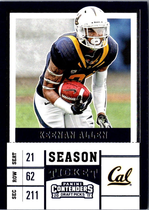 2017 Panini Contenders Draft Picks Keenan Allen #57