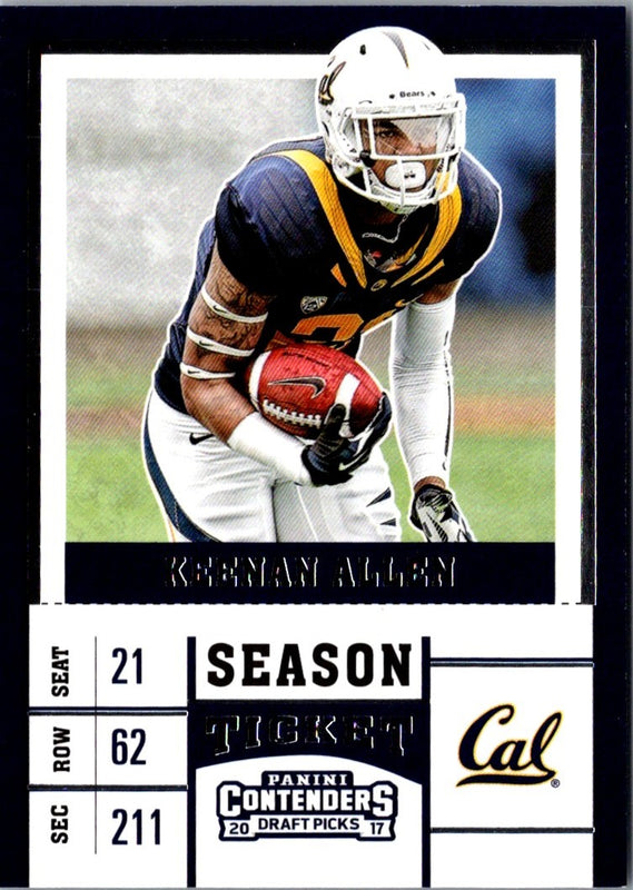 2017 Panini Contenders Draft Picks Keenan Allen #57