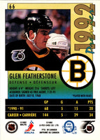 1991 O-Pee-Chee Premier Glen Featherstone #66